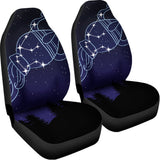 Aquarius Constellation Print Universal Fit Car Seat Covers 102422