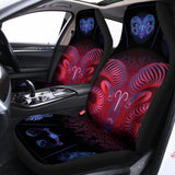 Aries And Astrological Signs Print Universal Fit Car Seat Covers 102422