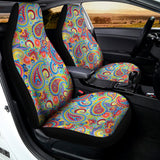 Asian Paisley Pattern Print Universal Fit Car Seat Covers 102422
