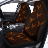 Asian Phoenix Pattern Print Universal Fit Car Seat Covers 102422