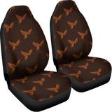 Asian Phoenix Pattern Print Universal Fit Car Seat Covers 102422