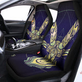 Astrological Capricorn Sign Print Universal Fit Car Seat Covers 102422