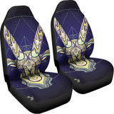 Astrological Capricorn Sign Print Universal Fit Car Seat Covers 102422