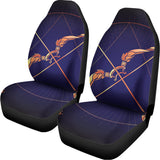 Astrological Sagittarius Sign Print Universal Fit Car Seat Covers 102422