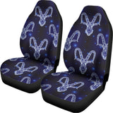 Astrology Capricorn Sign Print Universal Fit Car Seat Covers 102422