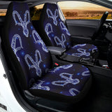 Astrology Capricorn Sign Print Universal Fit Car Seat Covers 102422