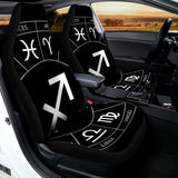 Astrology Sagittarius Sign Print Universal Fit Car Seat Covers 102422