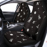 Astronaut In Space Pattern Print Universal Fit Car Seat Covers 102422