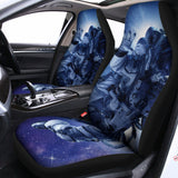 Astronaut On Space Mission Print Universal Fit Car Seat Covers 102422