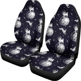 Astronaut Pug In Space Pattern Print Universal Fit Car Seat Covers 102422