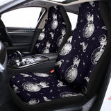 Astronaut Pug In Space Pattern Print Universal Fit Car Seat Covers 102422