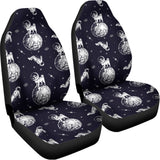 Astronaut Pug In Space Pattern Print Universal Fit Car Seat Covers 102422