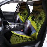 Atheris Nitschei Snake Print Universal Fit Car Seat Covers 102422