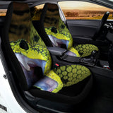 Atheris Nitschei Snake Print Universal Fit Car Seat Covers 102422
