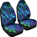 Aurora Howling Wolf Spirit Print Universal Fit Car Seat Covers 102422
