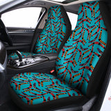 Australian Aboriginal Boomerang Print Universal Fit Car Seat Covers 102422