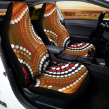 Australian Aboriginal Dot Print Universal Fit Car Seat Covers 102422