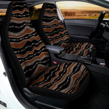 Australian Aboriginal Indigenous Print Universal Fit Car Seat Covers 102422