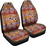 Australian Animals Pattern Print Universal Fit Car Seat Covers 102422