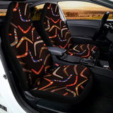 Australian Boomerang Pattern Print Universal Fit Car Seat Covers 102422