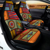 Australian Ethnic Pattern Print Universal Fit Car Seat Covers 102422