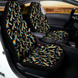 Autism Awareness Ribbon Pattern Print Universal Fit Car Seat Covers 102422