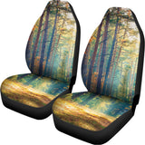 Autumn Forest Print Universal Fit Car Seat Covers 102422