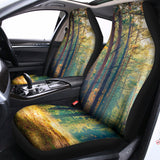Autumn Forest Print Universal Fit Car Seat Covers 102422