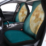 Autumn Full Moon Print Universal Fit Car Seat Covers 102422