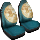 Autumn Full Moon Print Universal Fit Car Seat Covers 102422