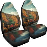 Autumn Lake Print Universal Fit Car Seat Covers 102422
