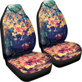 Autumn Leaves Print Universal Fit Car Seat Covers 102422