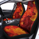 Autumn Maple Leaf Print Universal Fit Car Seat Covers 102422