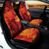 Autumn Maple Leaf Print Universal Fit Car Seat Covers 102422
