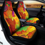 Autumn Maple Leaves Print Universal Fit Car Seat Covers 102422
