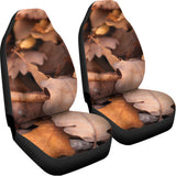 Autumn Oak leaf Print Universal Fit Car Seat Covers 102422