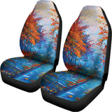 Autumn Painting Print Universal Fit Car Seat Covers 102422