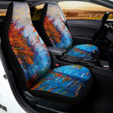 Autumn Painting Print Universal Fit Car Seat Covers 102422