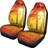 Autumn Trees Print Universal Fit Car Seat Covers 102422