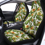 Avocado Cut In Half Drawing Print Universal Fit Car Seat Covers 102422