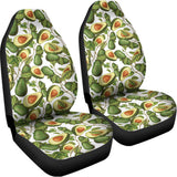 Avocado Cut In Half Drawing Print Universal Fit Car Seat Covers 102422