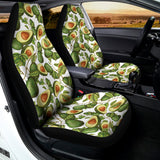 Avocado Cut In Half Drawing Print Universal Fit Car Seat Covers 102422