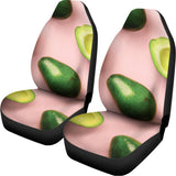 Avocado Cut In Half Pattern Print Universal Fit Car Seat Covers 102422
