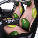 Avocado Cut In Half Pattern Print Universal Fit Car Seat Covers 102422