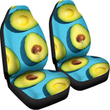 Avocado Cut In Half Print Universal Fit Car Seat Covers 102422