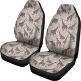 Aztec Giraffe Pattern Print Universal Fit Car Seat Covers 102422