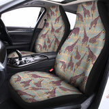Aztec Giraffe Pattern Print Universal Fit Car Seat Covers 102422