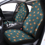 Baby Fox Pattern Print Universal Fit Car Seat Covers 102422