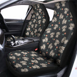 Baby Koala And Floral Pattern Print Universal Fit Car Seat Covers 102422