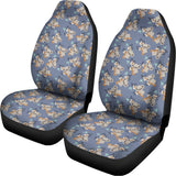 Baby Koala Pattern Print Universal Fit Car Seat Covers 102422
